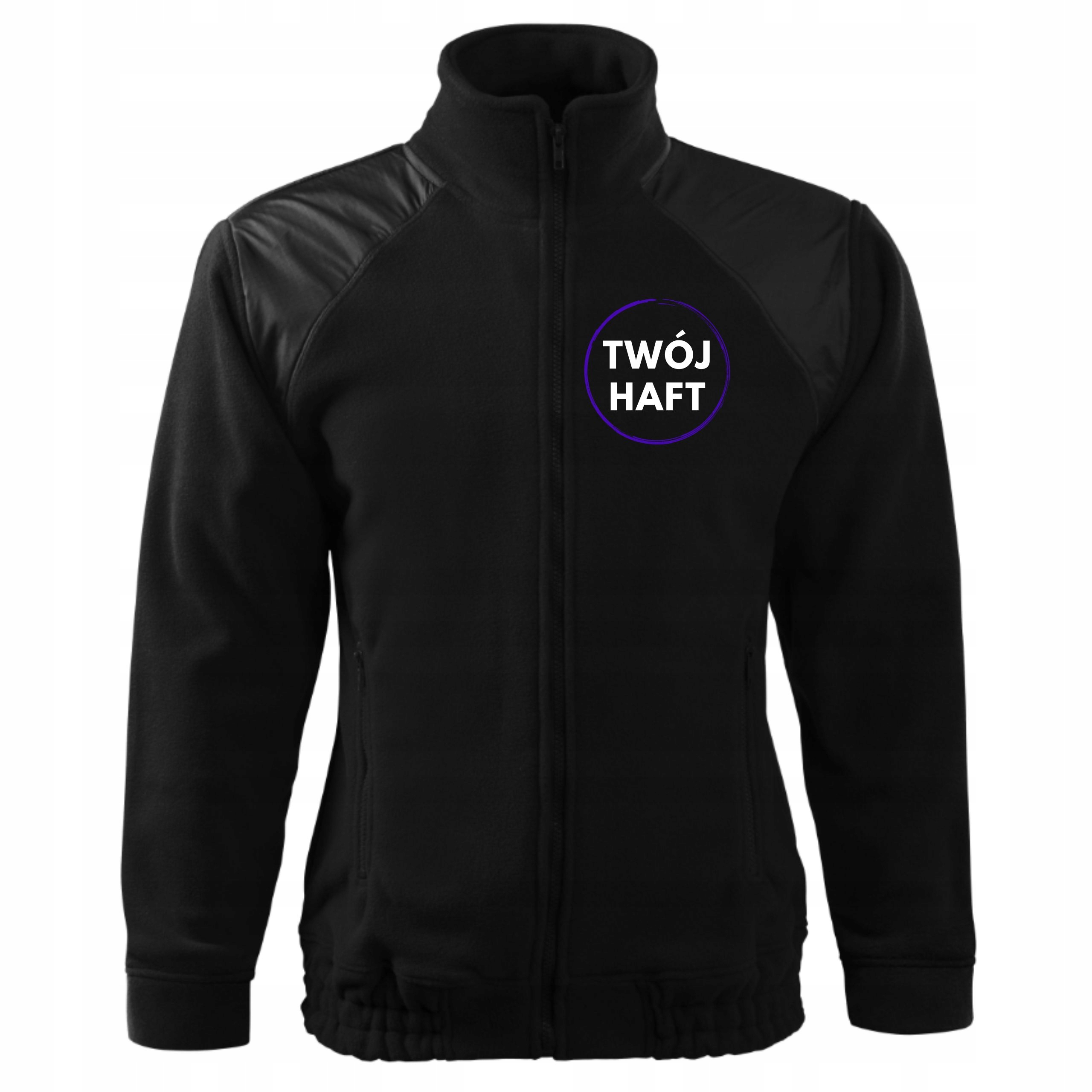 Polar Pracovní mikina Firma Logo Haft 10x10 firemní reklamní Černá 3XL