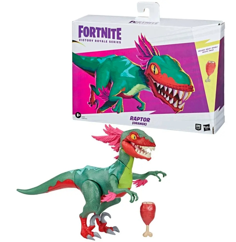 Figurka Fortnite Victory Royale Series Raptor (Orange)