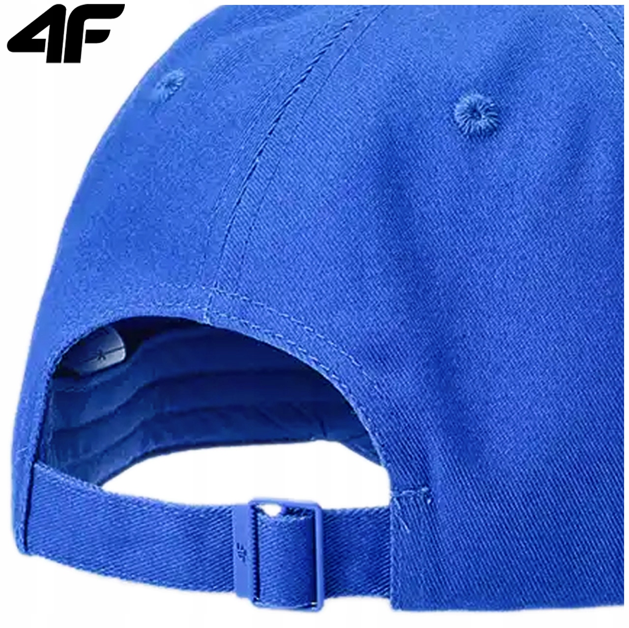 CZAPKA Z DASZKIEM MĘSKA 4F BEJSBOLÓWKA DAMSKA U266 BAWEŁNA REGULOWANA L/XL Odcień kobaltowy