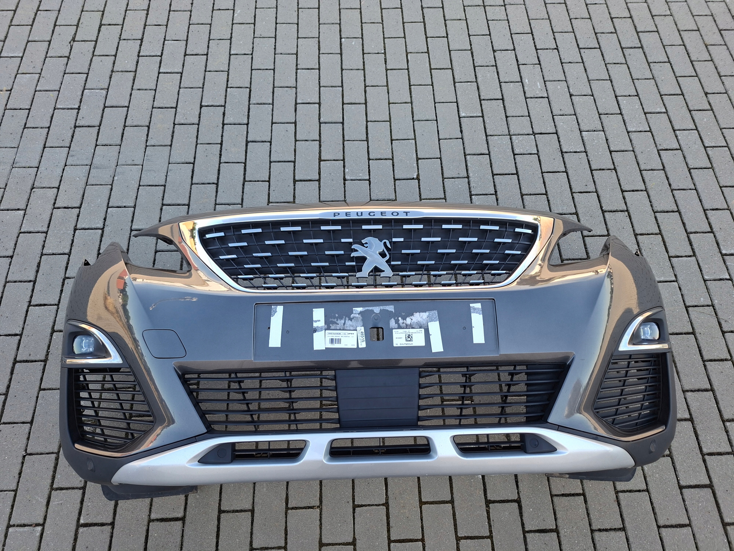 bumper front front PDC grill complete GT-LINE PEUGEOT 3008 II EVLC