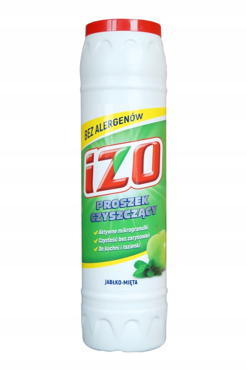

Izo proszek czyszczący, 500 g -jabłko i mięta