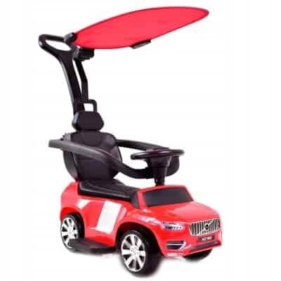 Jeździk, Pchacz, Odpychacz Volvo XC90, Miękkie Siedzenie, Daszek /DKP02C