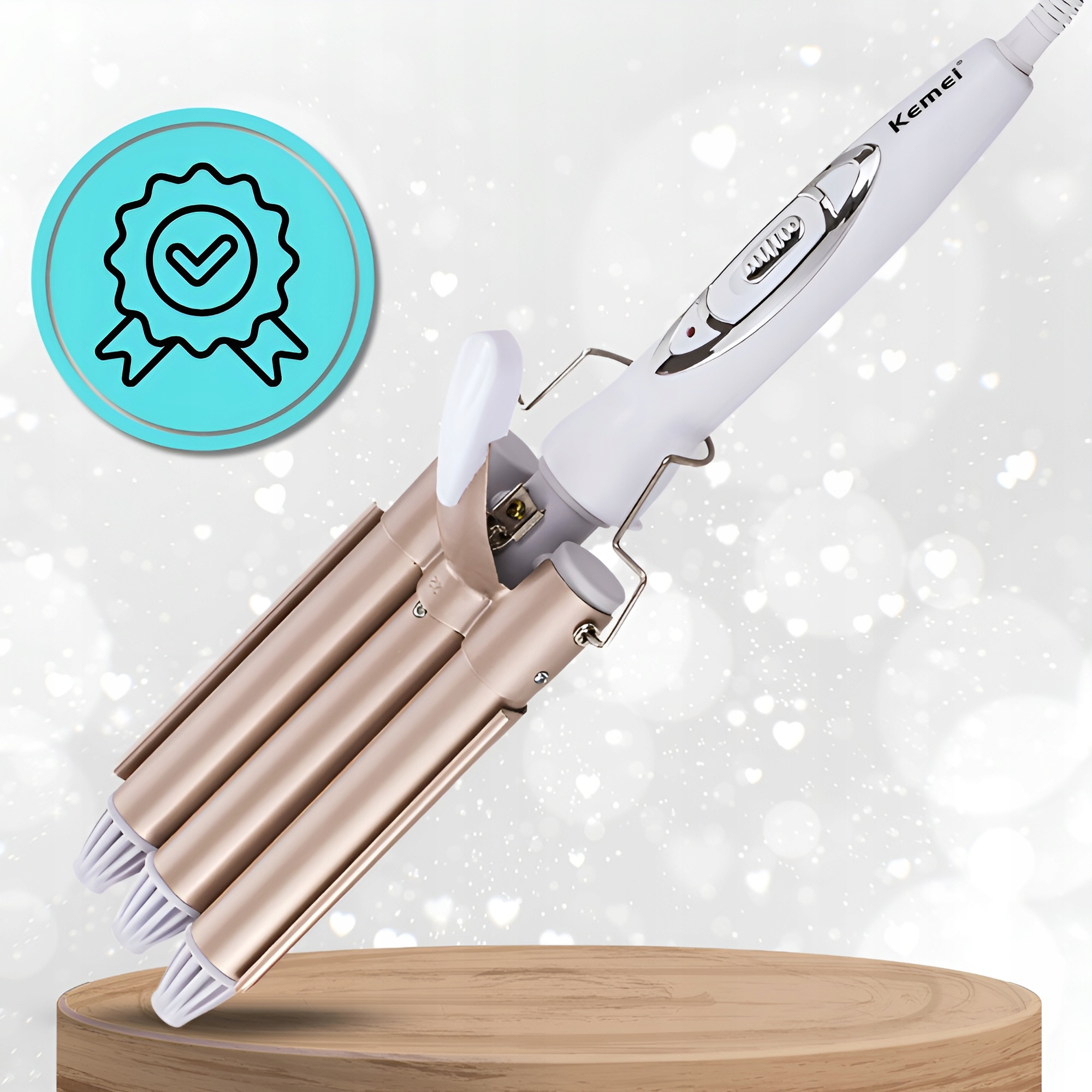 HAJSÜTŐVAS KEMEI INVERTER KERÁMIA HAJSÜTŐVAS 45W TPC 170-220 °C Teljesítmény 45 W