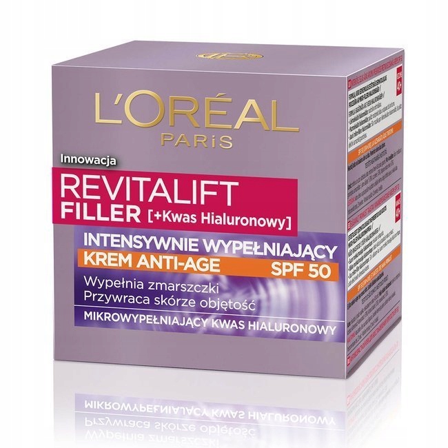 L'OREAL REVITALIFT FILLER KREM SPF 50 50 ML Kod producenta 3600523982721