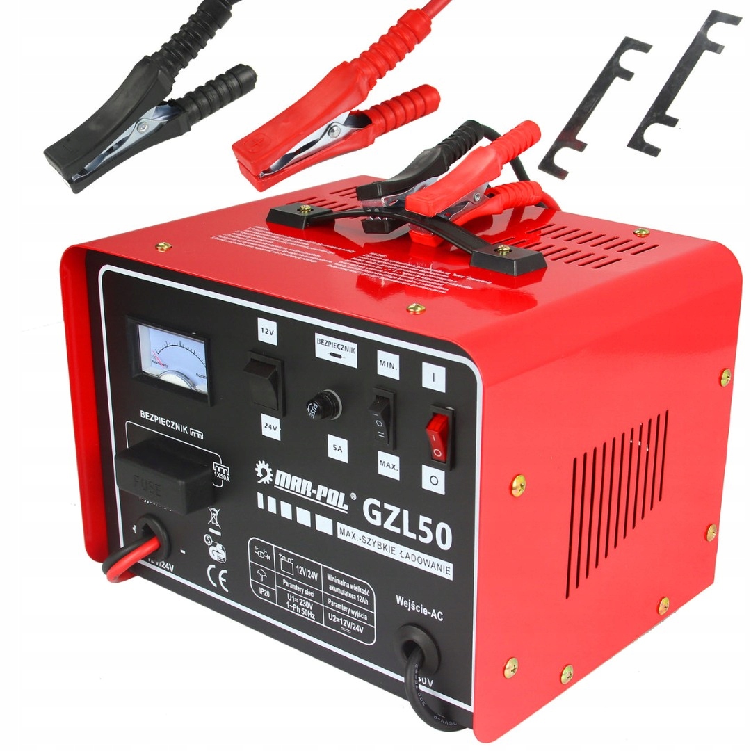 Nabíjačka autobatérií 12/24V autonabíjačka 50A M82507