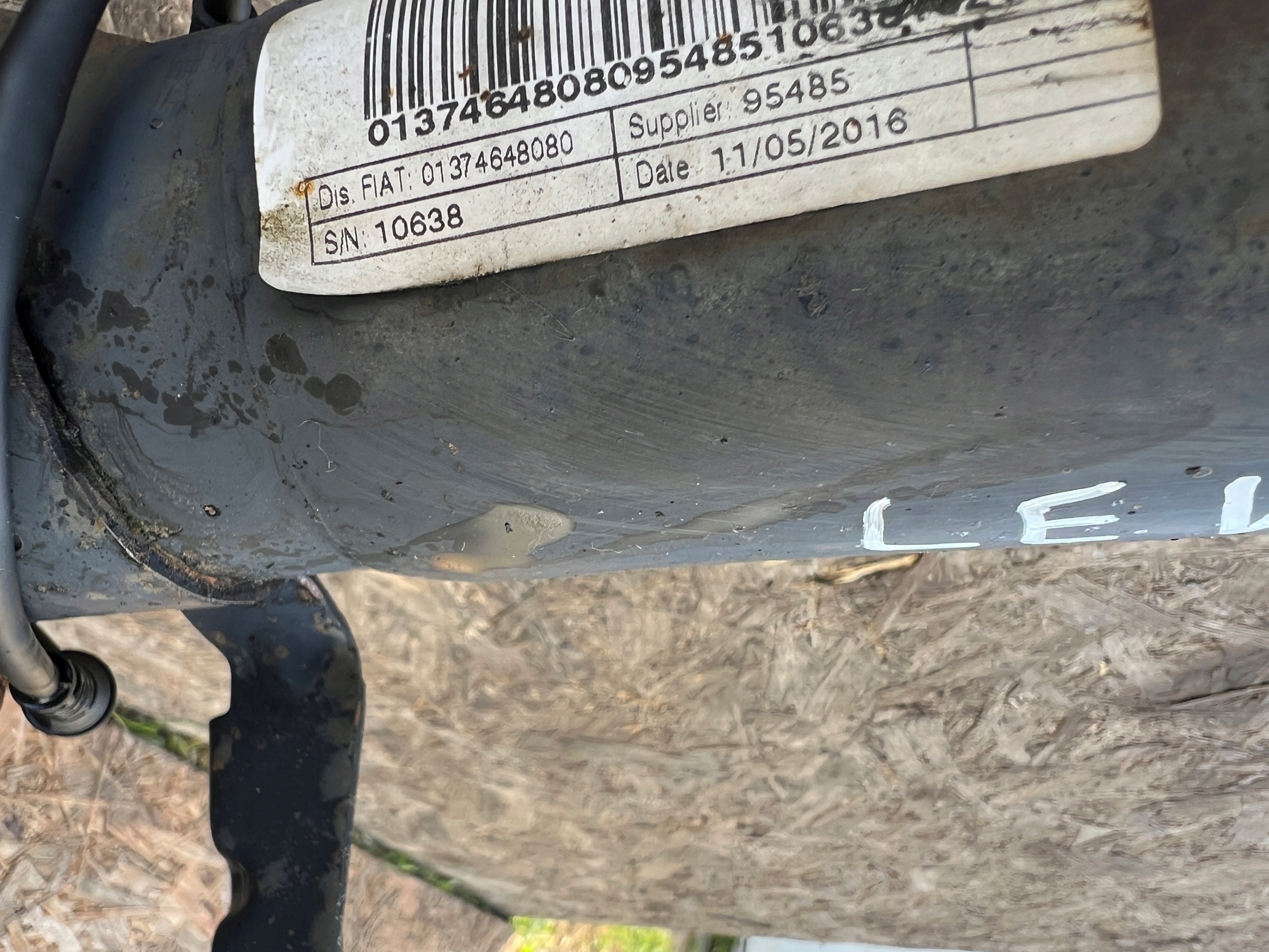 swing shock absorber left 16' DUCATO BOXER JUMPER 01374760080