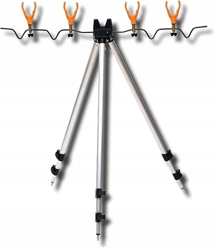 Trójnóg Wędkarski Behr Na 4 Wędki Z Możliwością Przedłużenia Do 1.15CM