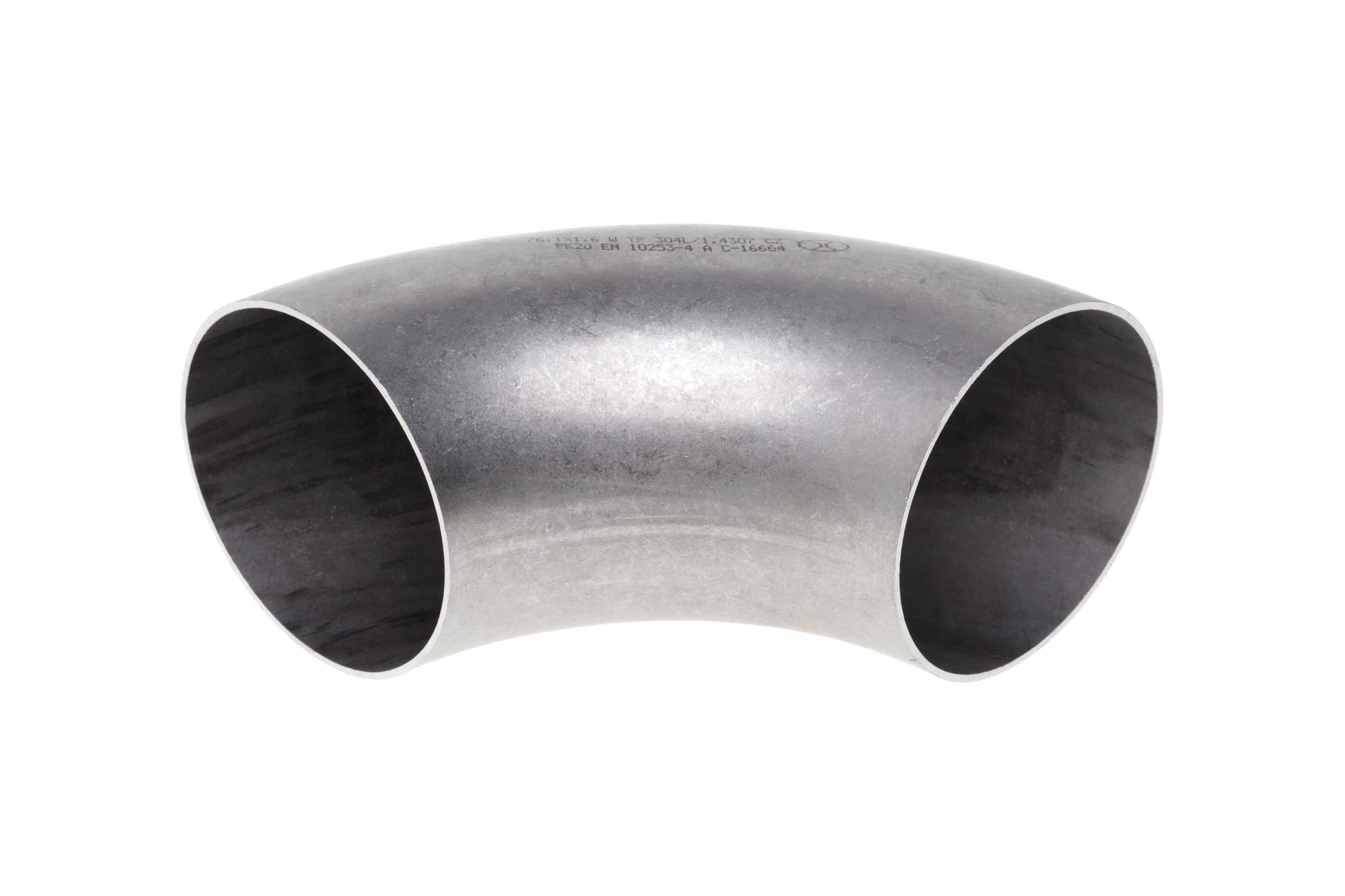 

Kolanko nierdzewne kolano 76 76,1x1,5mm 3 cale