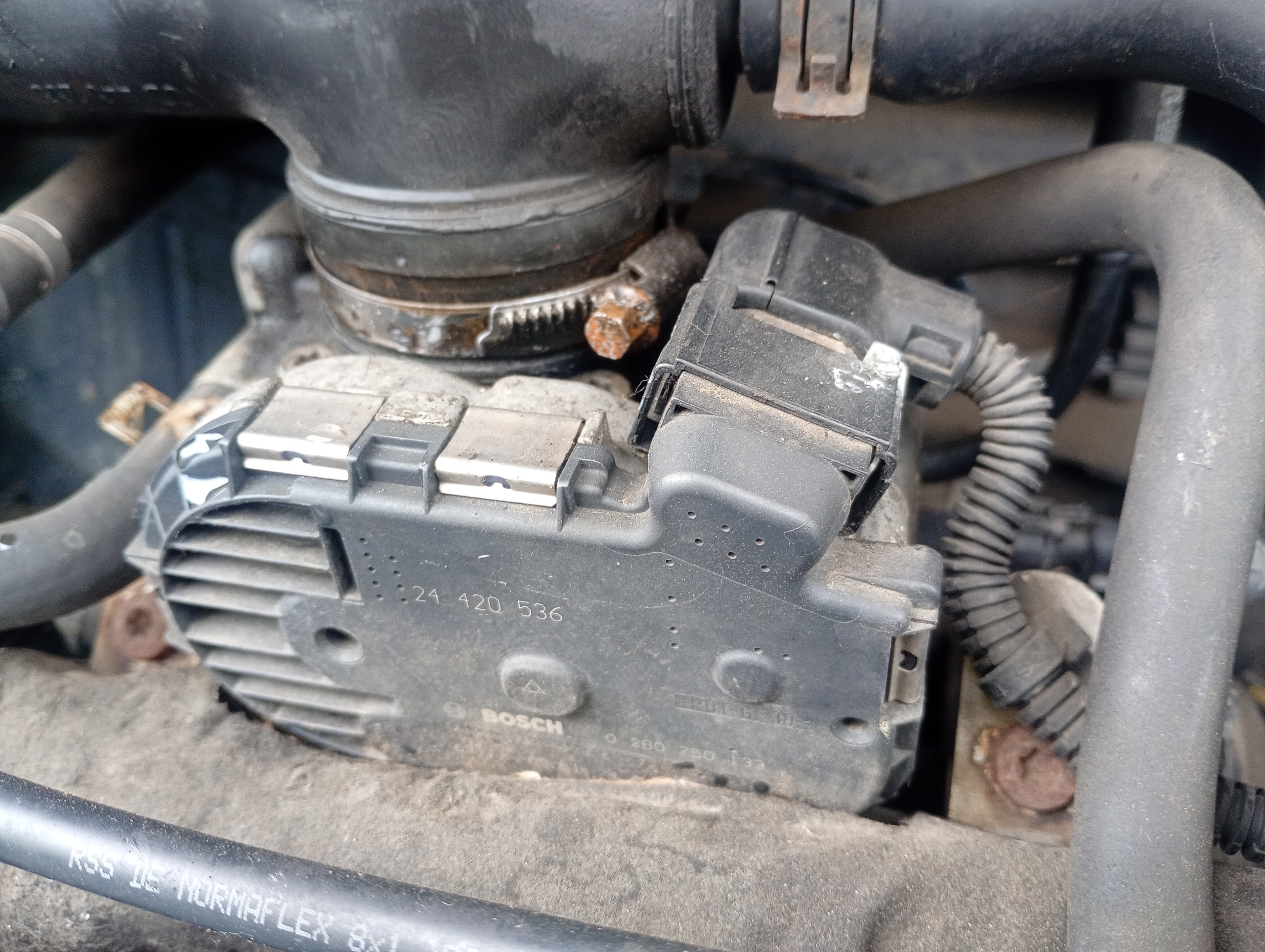 valvola a farfalla Opel Corsa D 06-10 OE 0280750133