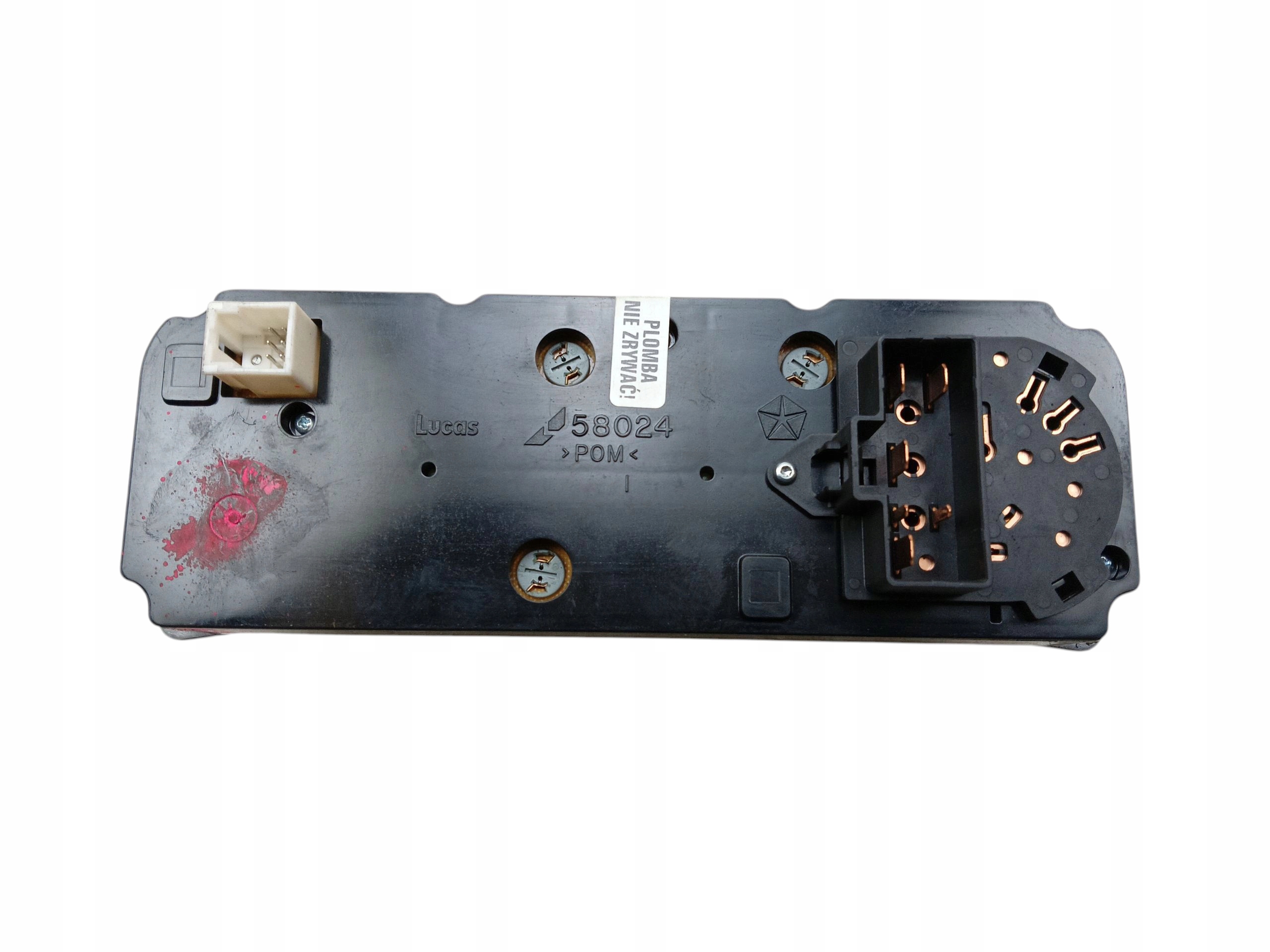 PANEL NAWWIEWU klimatizaci CHRYSLER SEBRING II (2001-2007) 04596277AB
