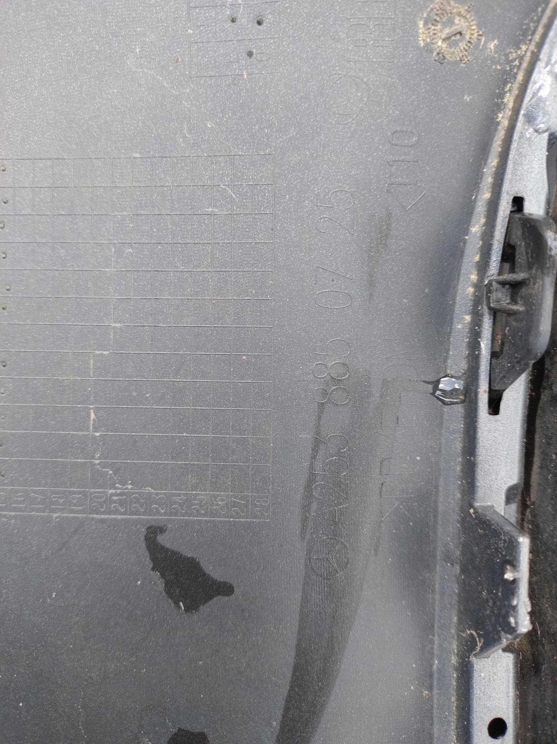 MERCEDES GLC W253 LIFT bumper rear part rear. 6XPDC