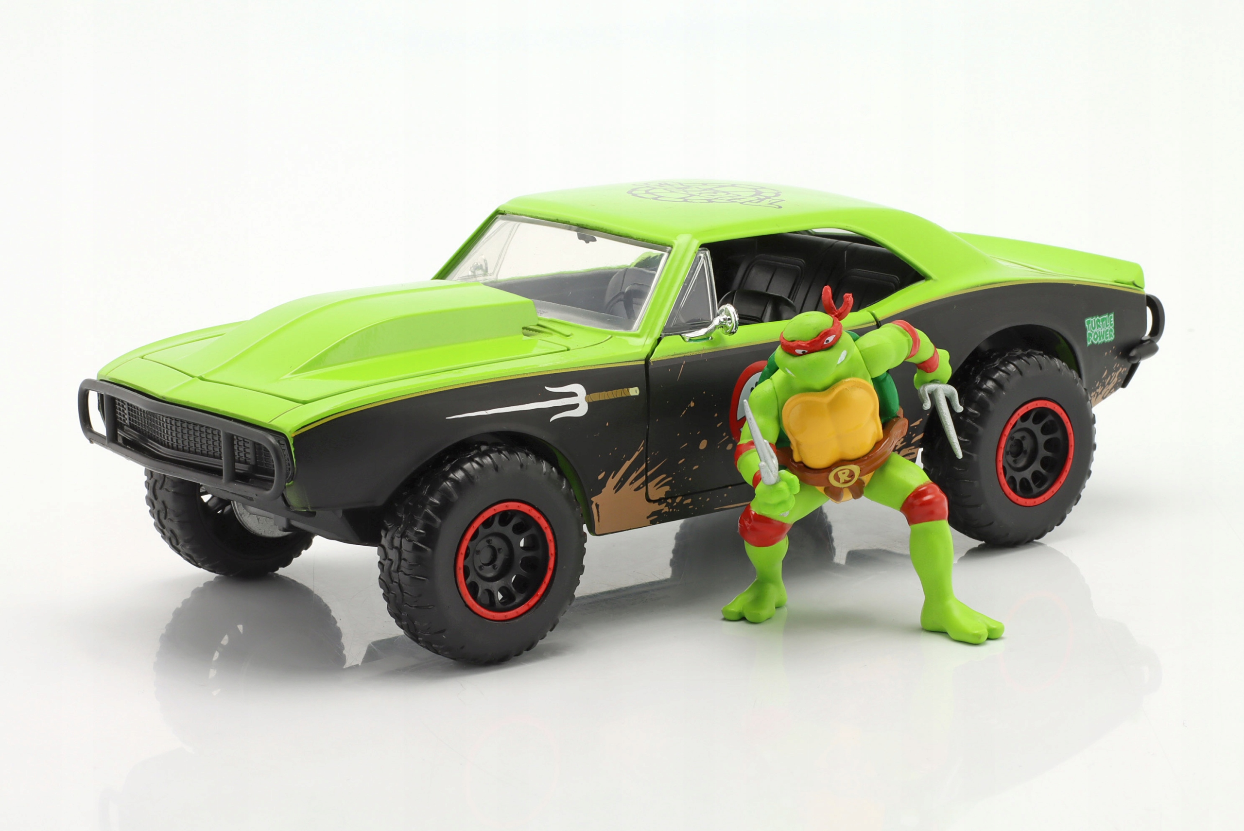 Chevrolet Chevy Camaro 1967 Figurka Raphael Želvy Ninja Jada Toys 1:24