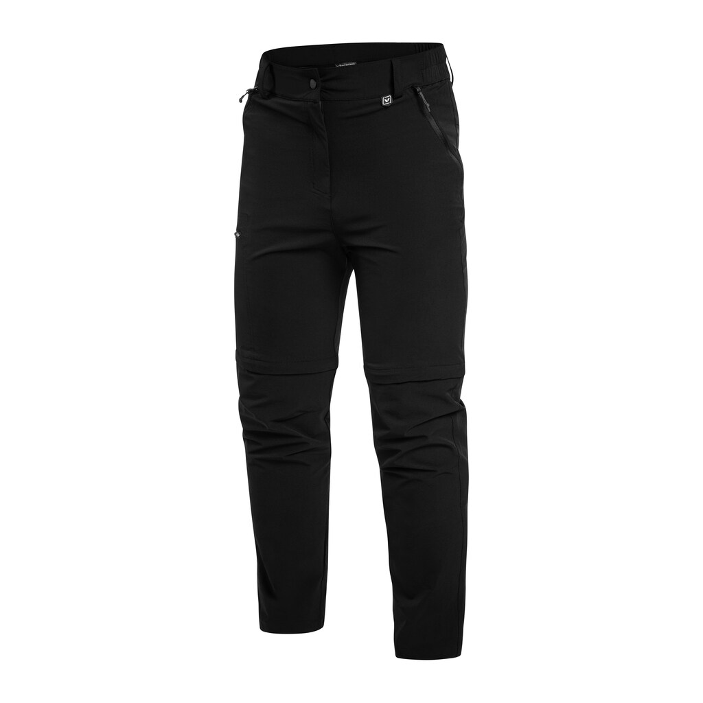 Pánské turistické trekové kalhoty 2v1 Viking Rocklyn černá XXL