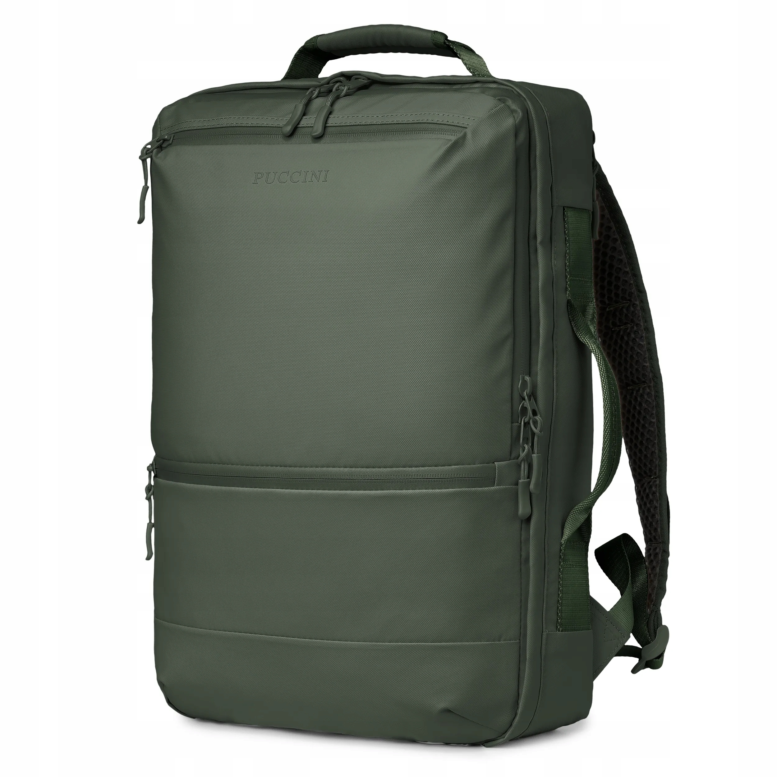 Cestovní Batoh Puccini s kapsou na notebook 17'' Rfid zelený PM9037-5D