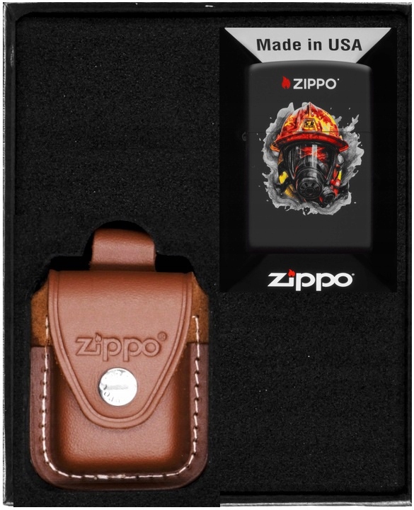 Sada Zippo Zapalovač Firefighter Design Dárkový No2