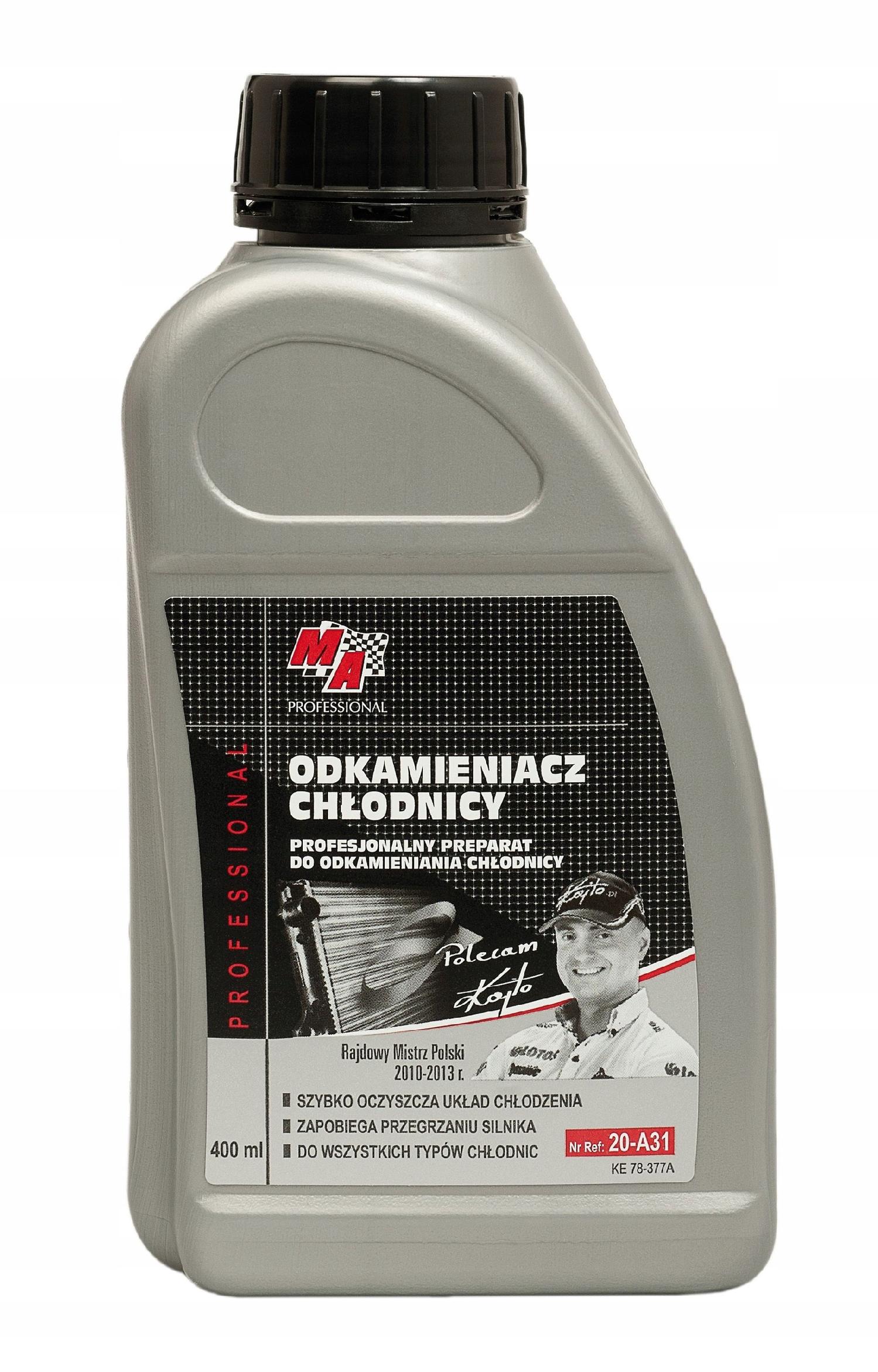 

Środek Czyszczacy Układu Chłodzenia 0.4L Ma