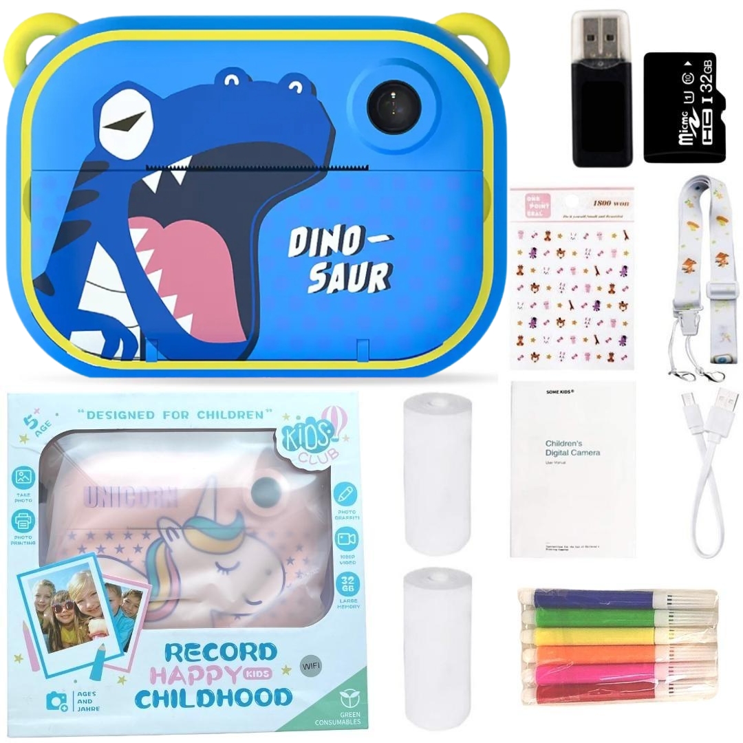 

Aparat Natychmiastowy Cyfrowy Dla Dzieci Drukarka