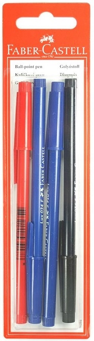 4 шт Faber-Castell офисная шариковая ручка