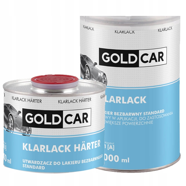 Goldcar lakier bezbarwny Klarlack Standard utw 1,5