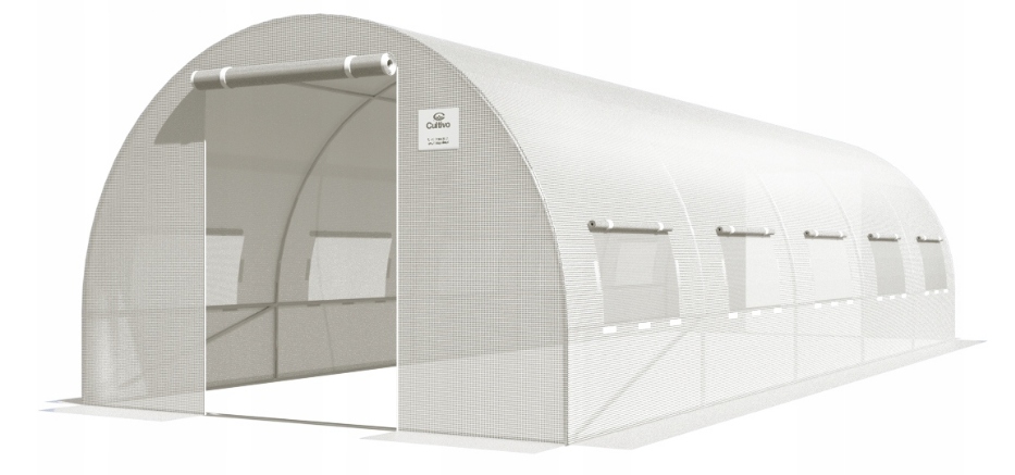 TUNEL FOLIOWY OGRODOWY FOLIA 3x8 TUNEL FOLIA STELAŻ KONSTRUKCJA SZKLARNIA Długość 800 cm