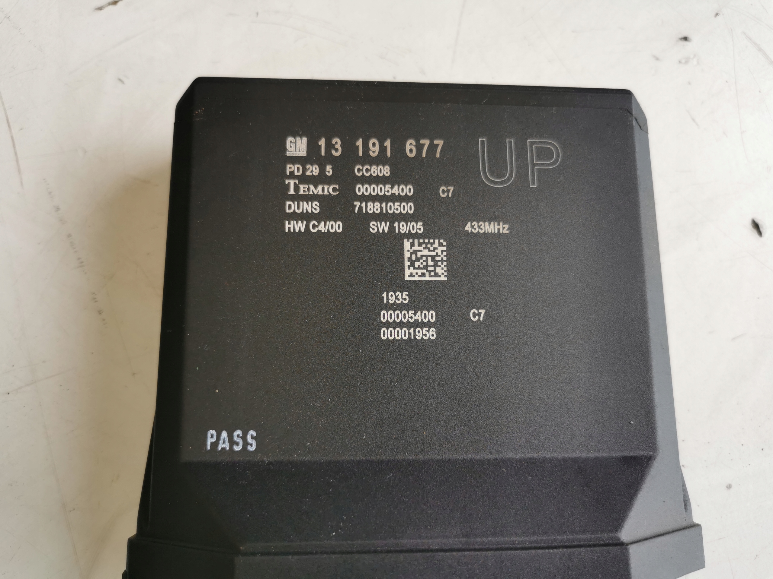 Zafira B Astra Moduł Komfortu 13191677 UP Keyless