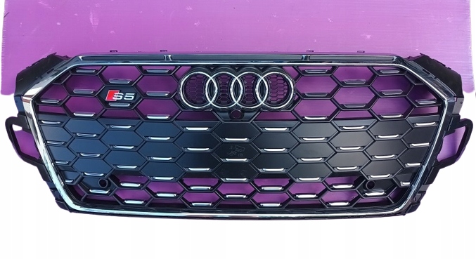 GRILL ATRAPA ZDERZAKA PRZÓD AUDI S5 8W6