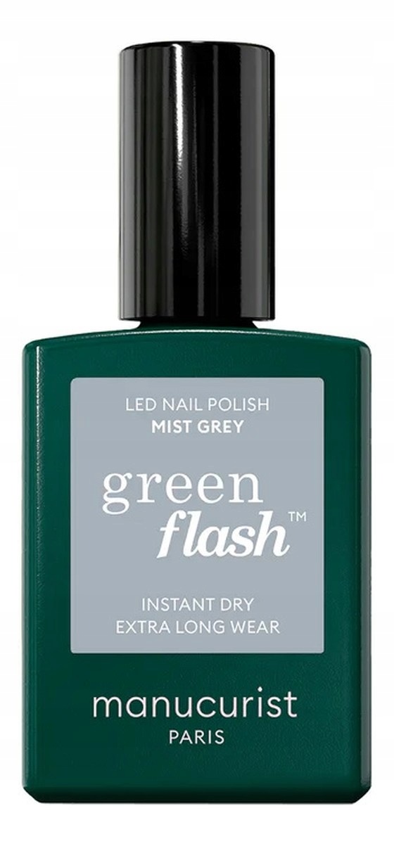 Manucurist Green Flash Nail Polish lak na nehty 15 ml Mist Grey (117)
