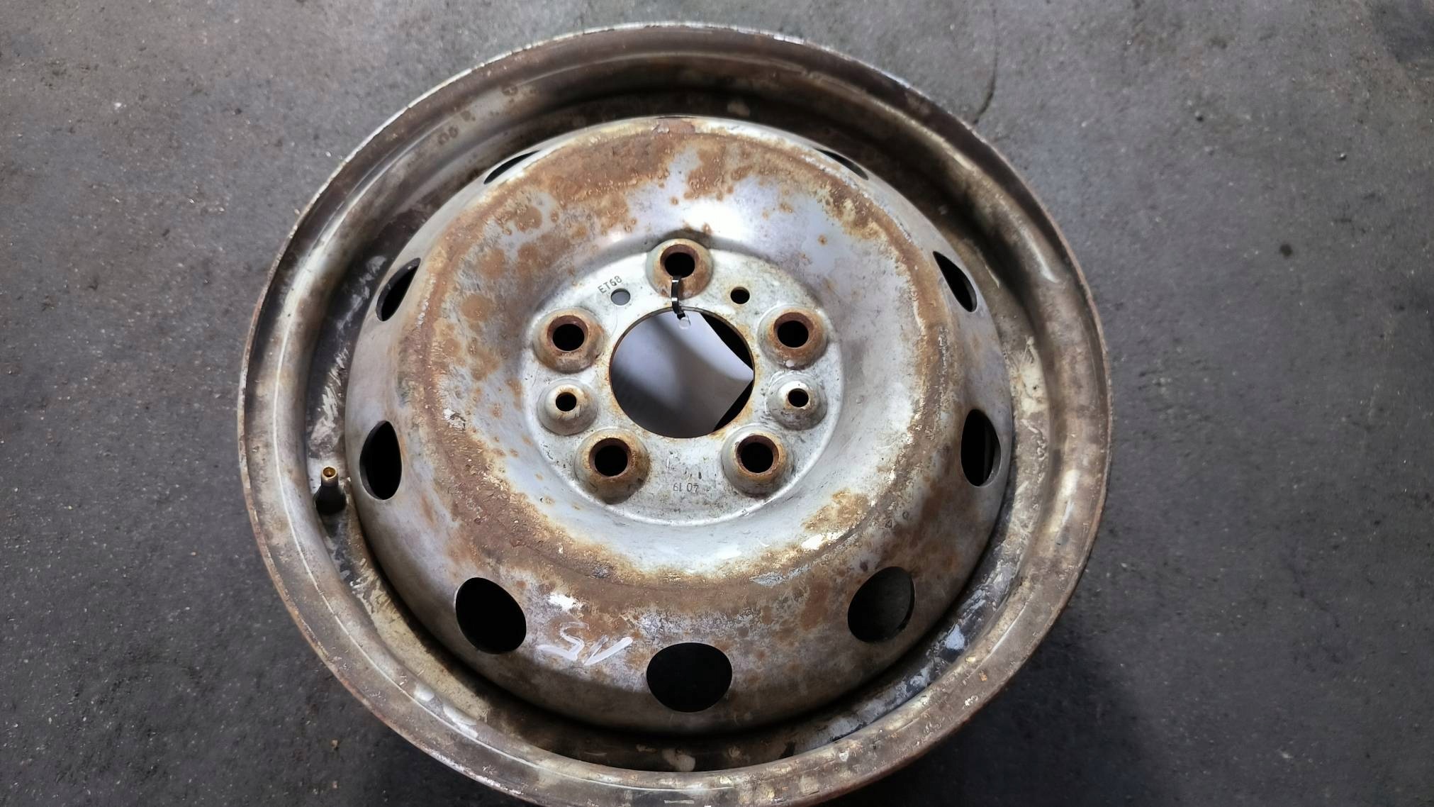 disk STALOWA 15'' 5X118 CITROEN JUMPER III