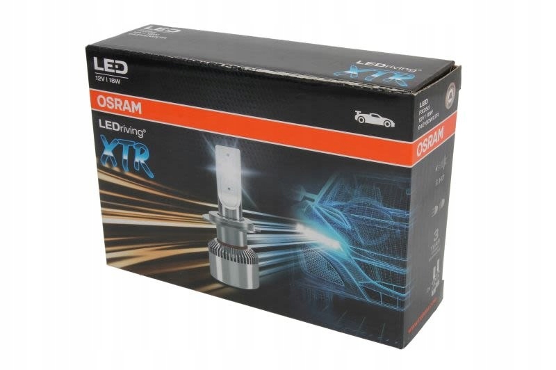 Led žiarovka (2ks) H7 12V Osram Ledriving 6000K