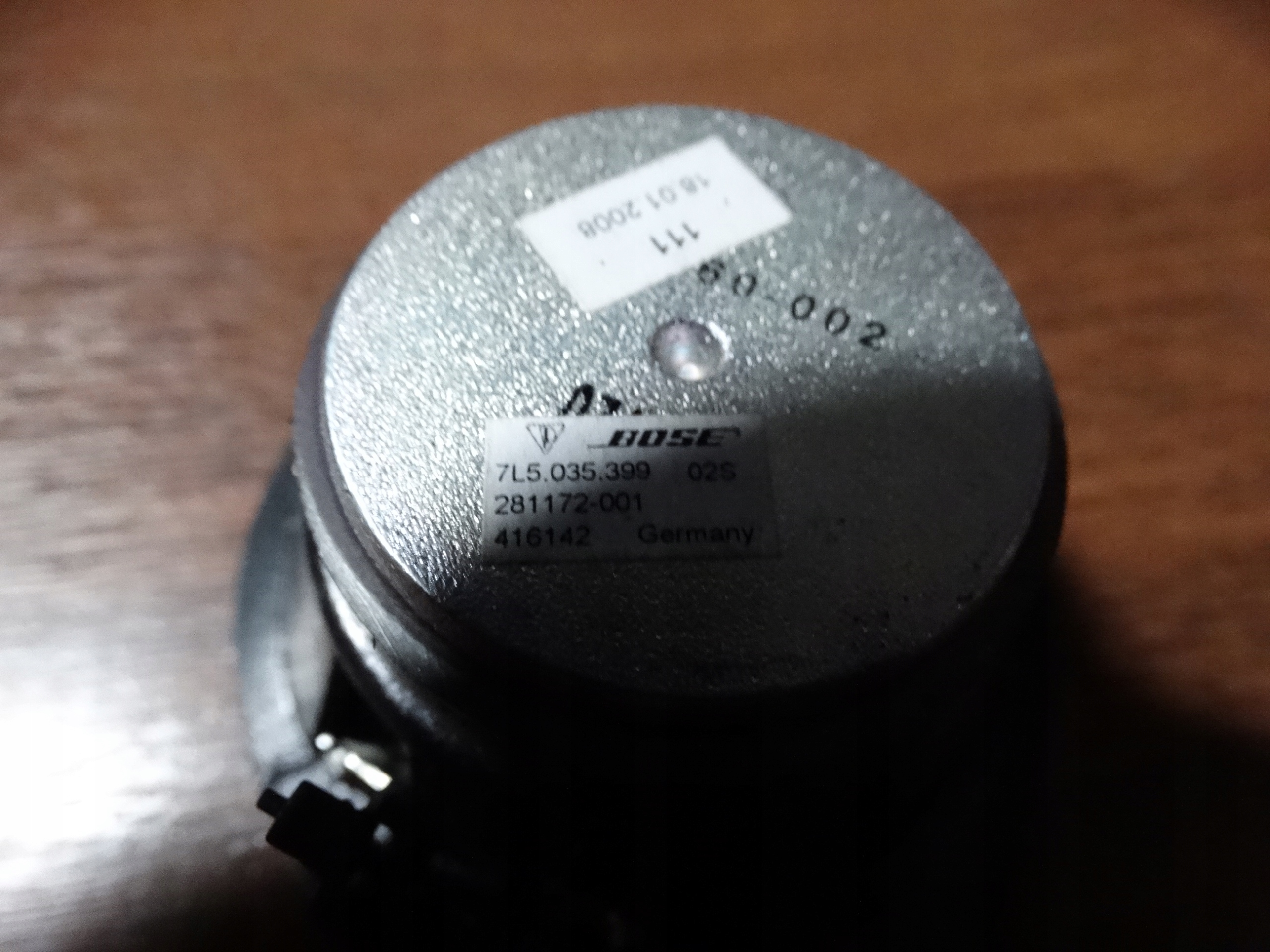 IDEALNY speaker BOSE PORSCHE CAYENNE AUDI Q7 7L5 1 9