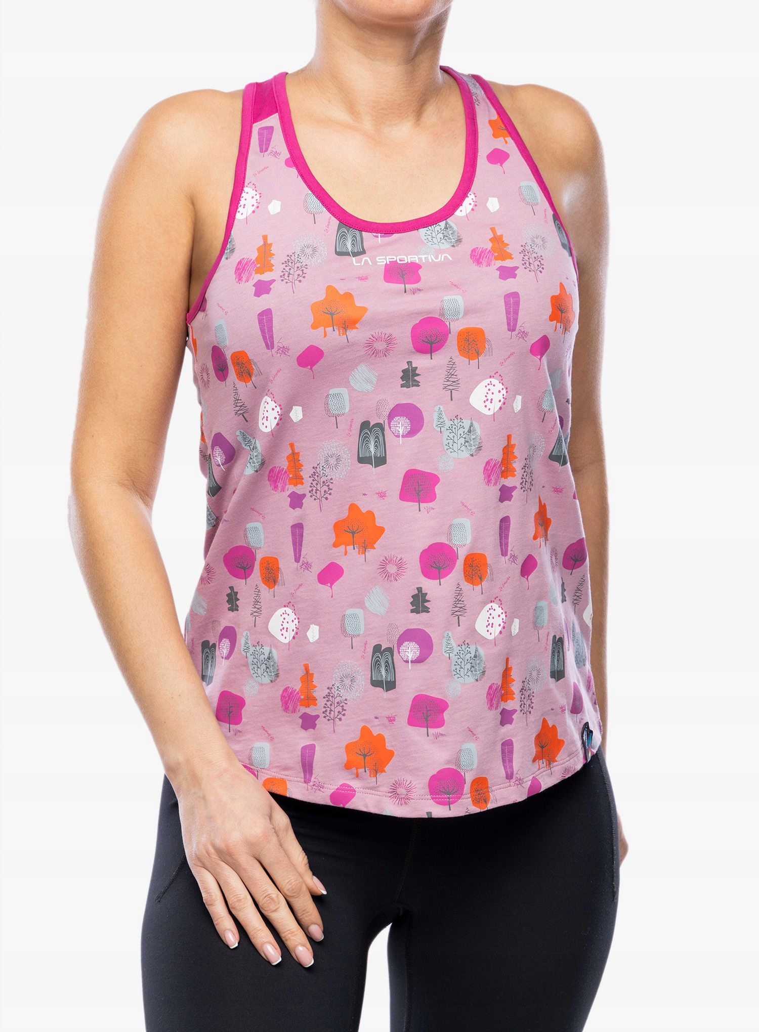 Dámský lezecký top La Sportiva Botanic Tank růžový/springtime M