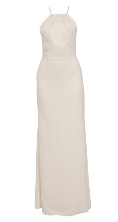 Wal G. Amelia Back Detail Maxi Šaty L