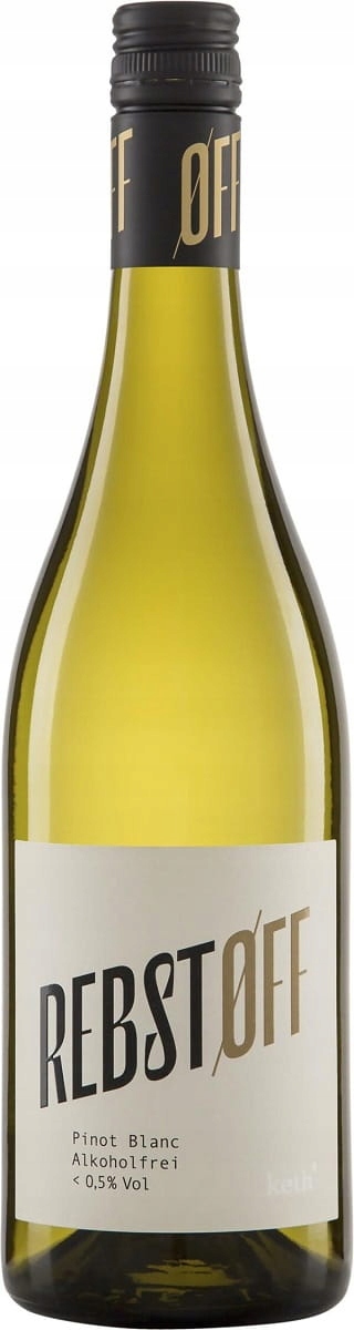 Bezalkoholové Víno Pinot Blanc Bílé Polosuché Bio 750 ml Keth (rebs