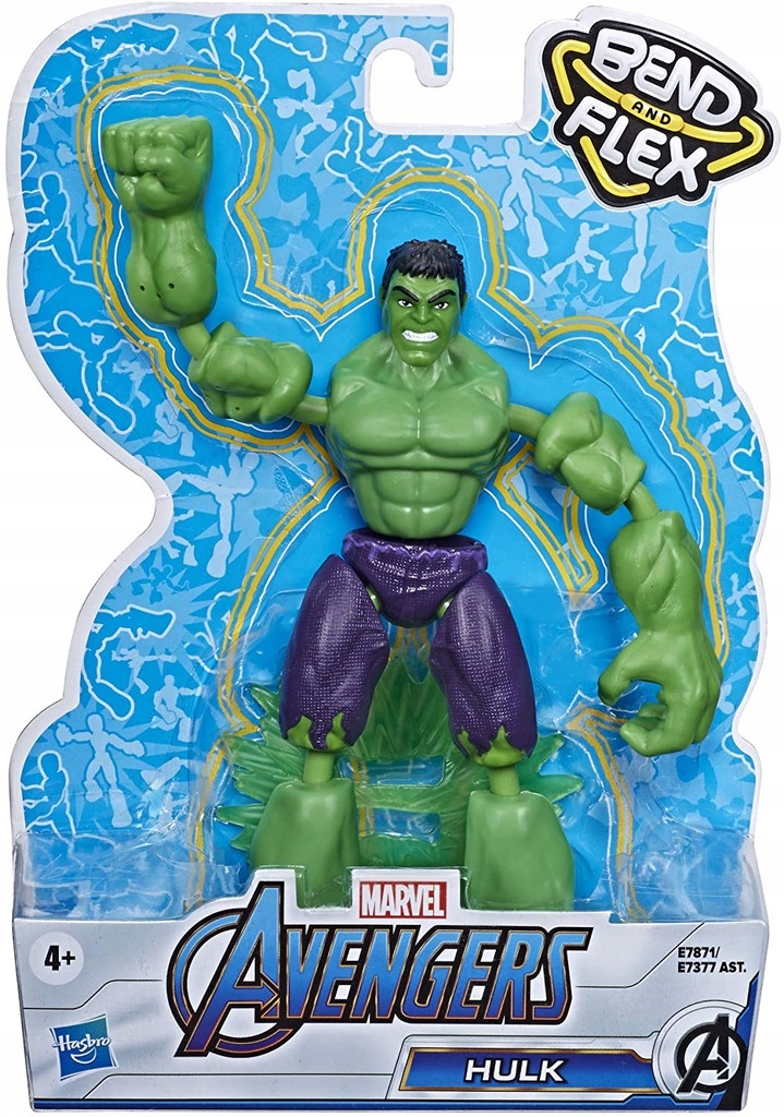 

Avengers Bend and Flex Figurka 15 cm Hulk E7871