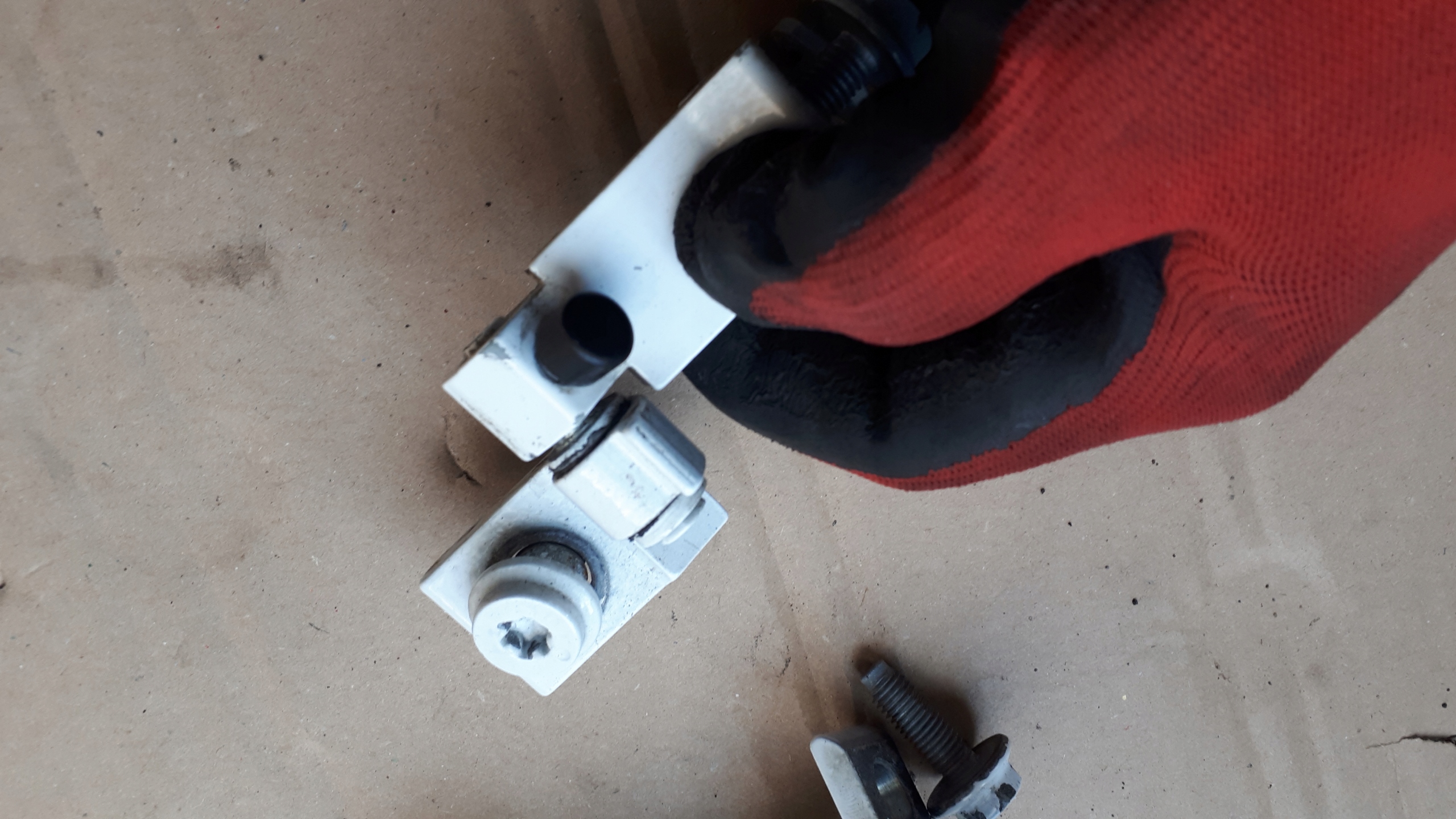A6 C7 4G hinge door hinges right rear part LY9C 2X