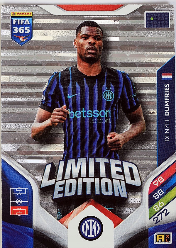 2026 Fifa 365 Limited Edition karta Denzel Dumfries Internazionale Milano