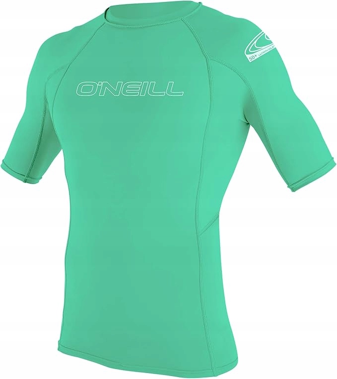 O'Neill koszulka z krótkim rękawem Basic Skins Rash Light Aqua 14 (105-120)