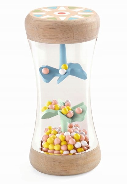 

Shaker drewno plastik Grzechotka dla dziecka Djeco