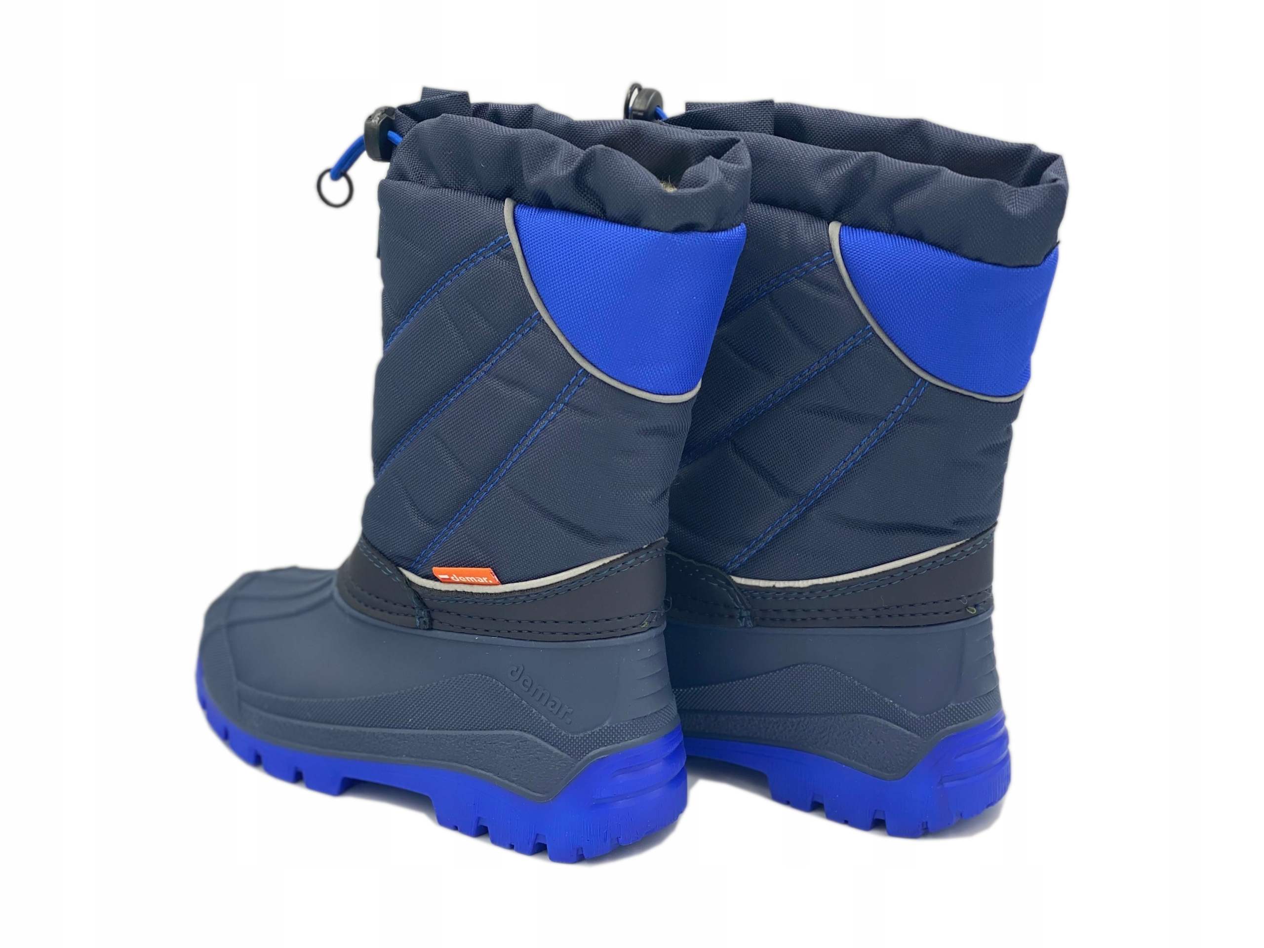 Demar Śniegowce Niko Ocieplane Naturalna Wełna, niebieskie roz. 37/38 B Kod producenta 1311B