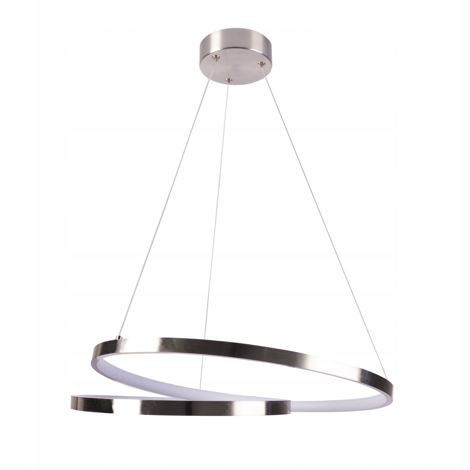 Stropná závesná lampa 40W 3700lm 4000K neutrálna strieborná Zefira