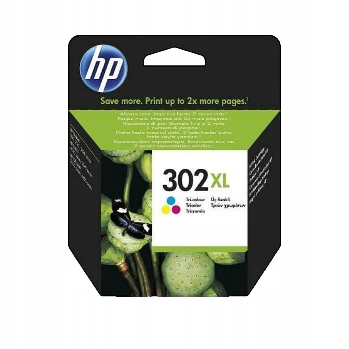 Inkoust Hp 302XL tříbarevný