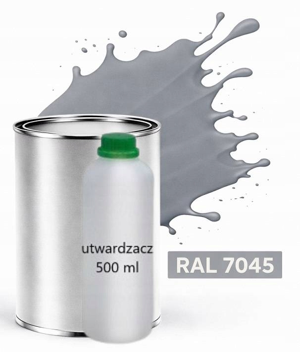 Ral 7045 Polyuretan Akryl 2:1 1 L Polomatný Lak Tužidlo Normal 0,5 L