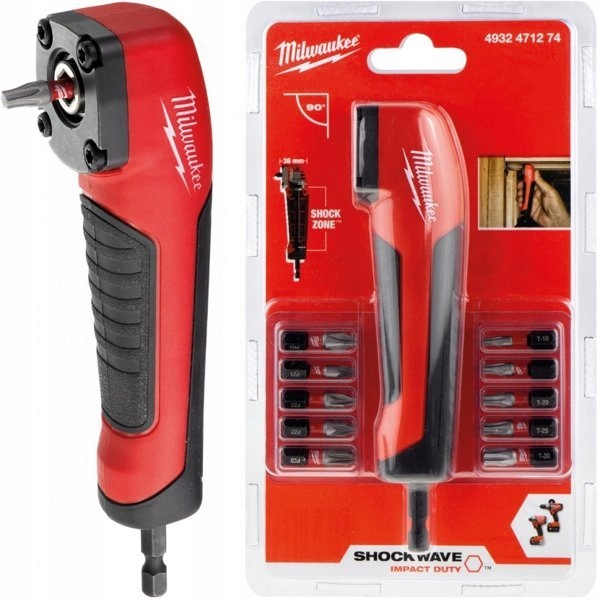 

Adapter Nasadka Kątowa Udarowa Milwaukee Bity