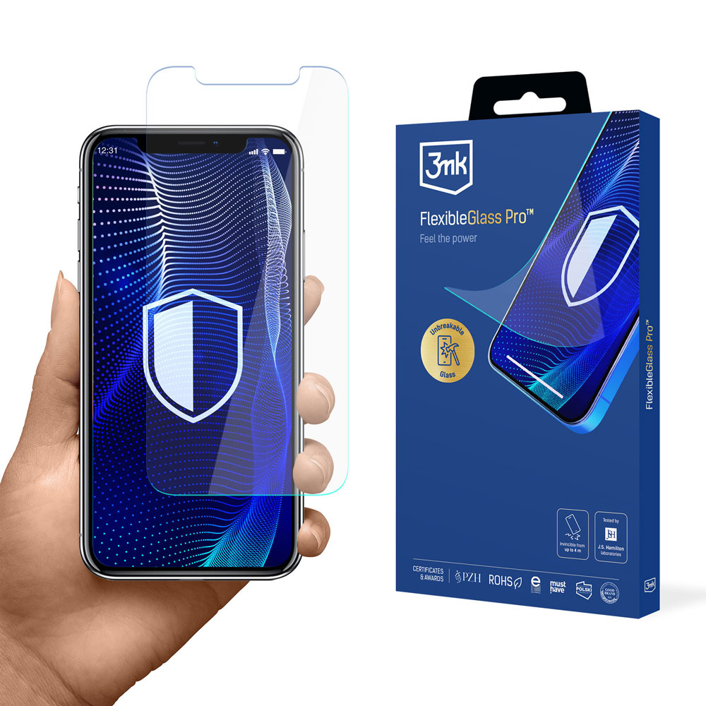 Szkło ochronne hybrydowe 3mk FlexibleGlass Pro na Apple iPhone Se 2020/2022