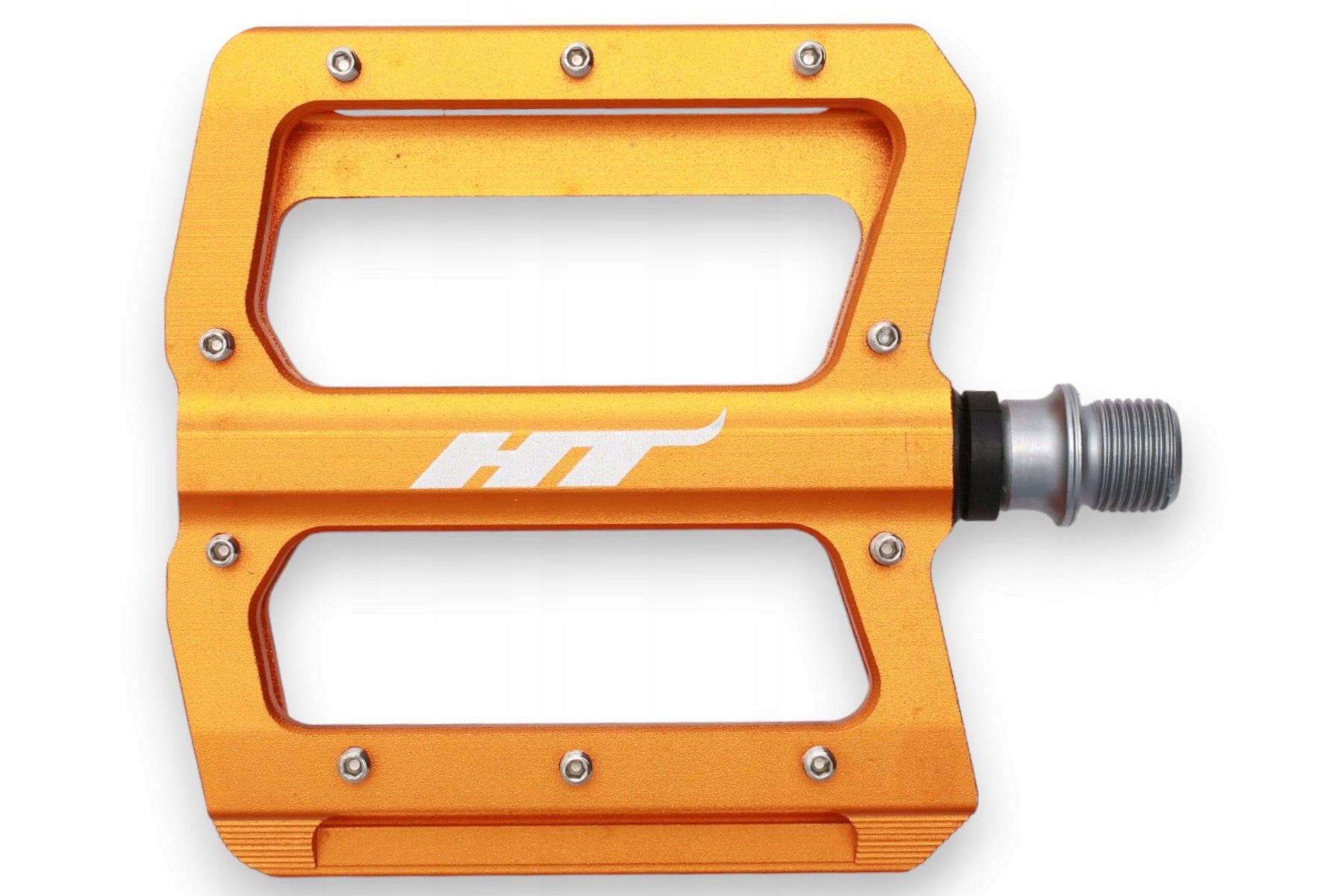 Silné Platformové Pedály Ht AN01 Orange Dh Enduro Fr Dirt Mtb