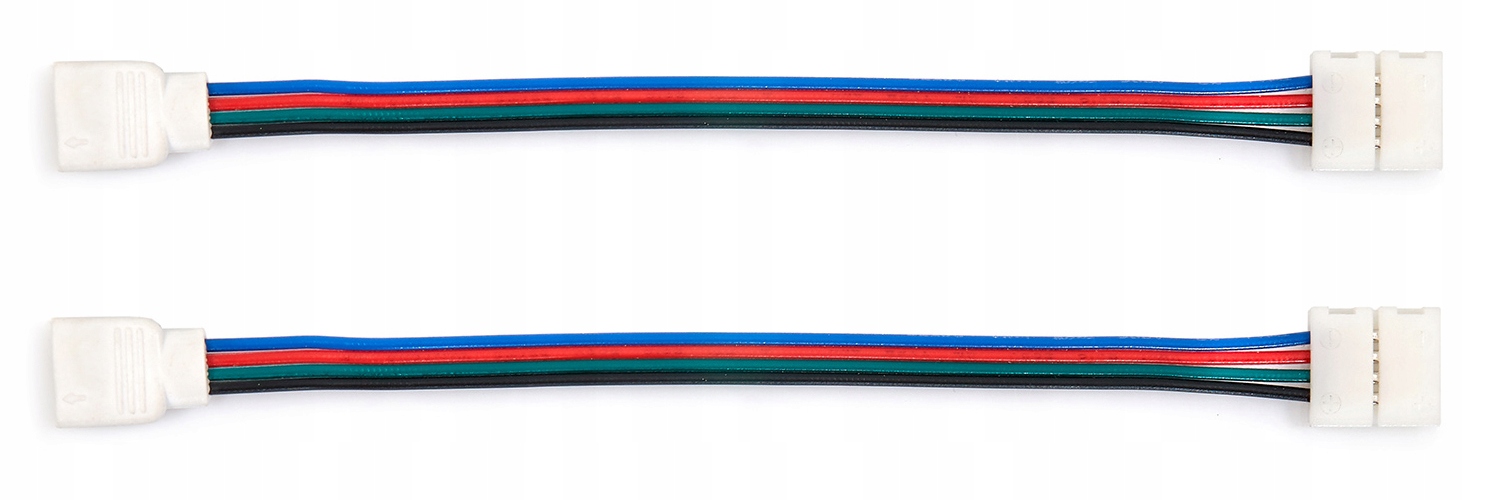 KOMPLET ZŁĄCZKA CN-18: TAŚMA LED 10MM RGB 2 Szt