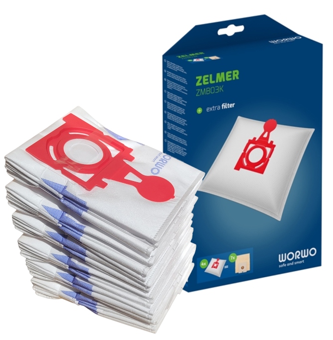 

24x Worki Odkurzacza Zelmer Jupiter ZVC425HT Magna