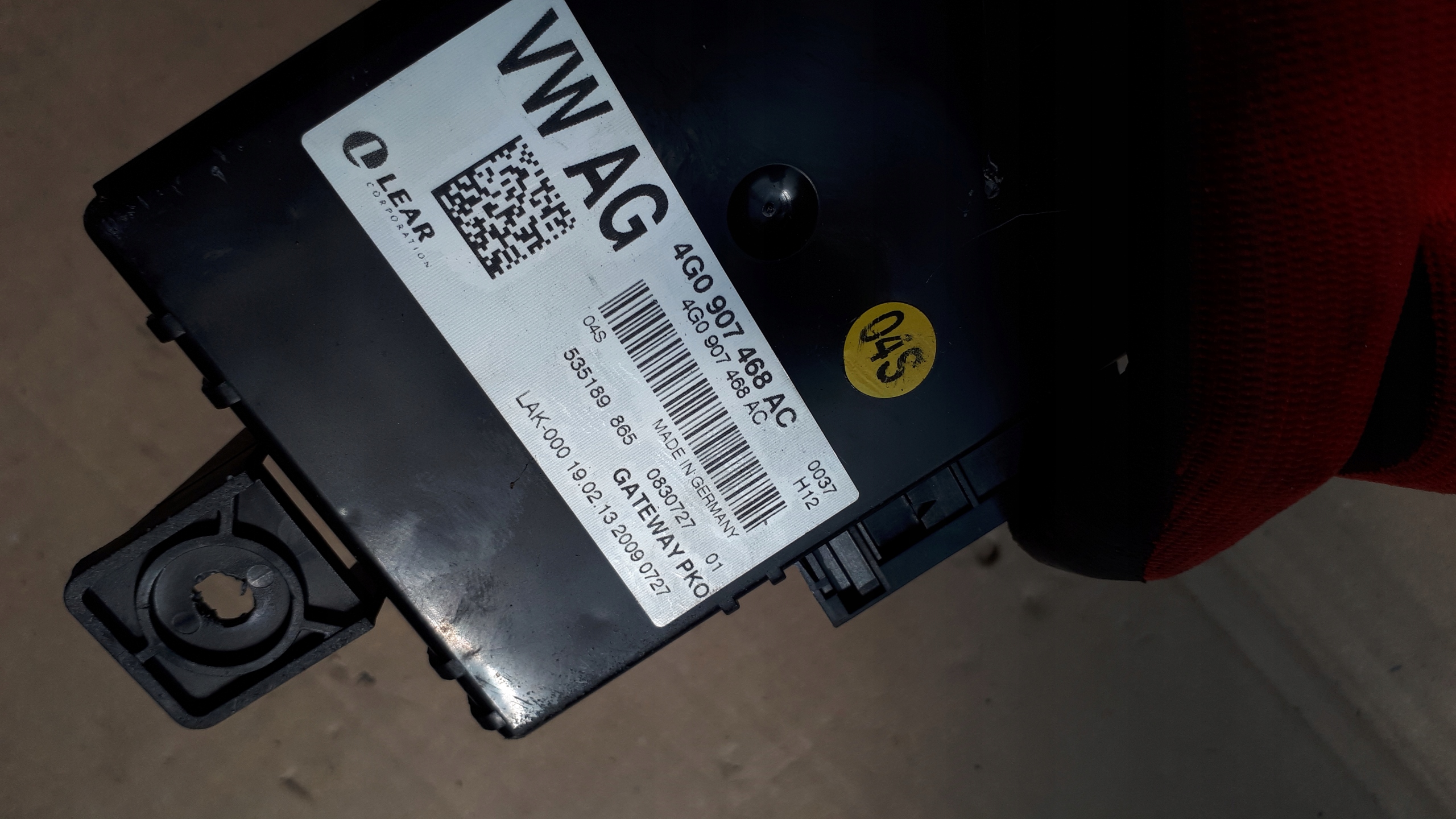 S7 4G A7 CENTRALINA GATEWAY MODULO 4G0907468AC A6 C7