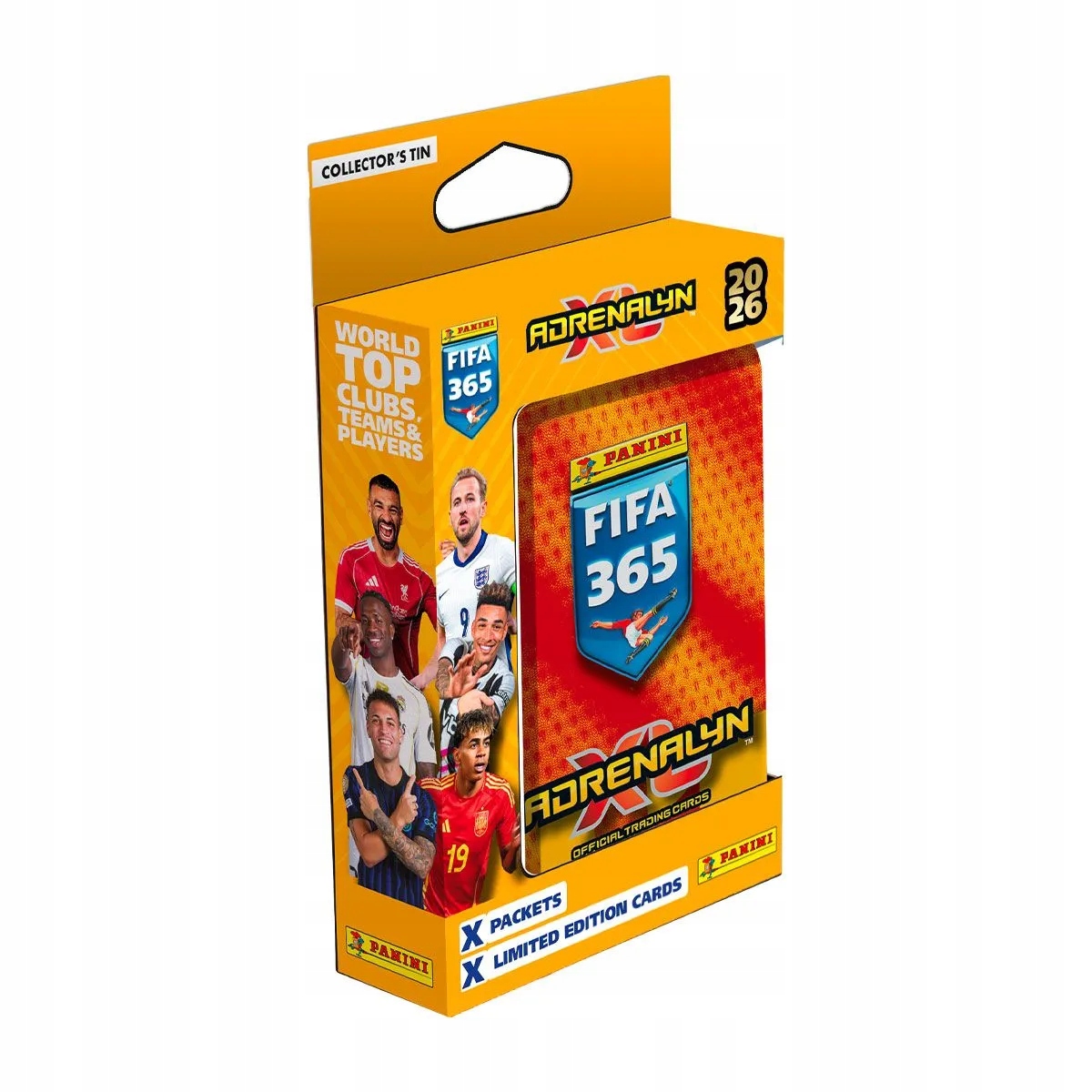 Mini puszka Fifa 365 2026 Panini karty piłkarskie