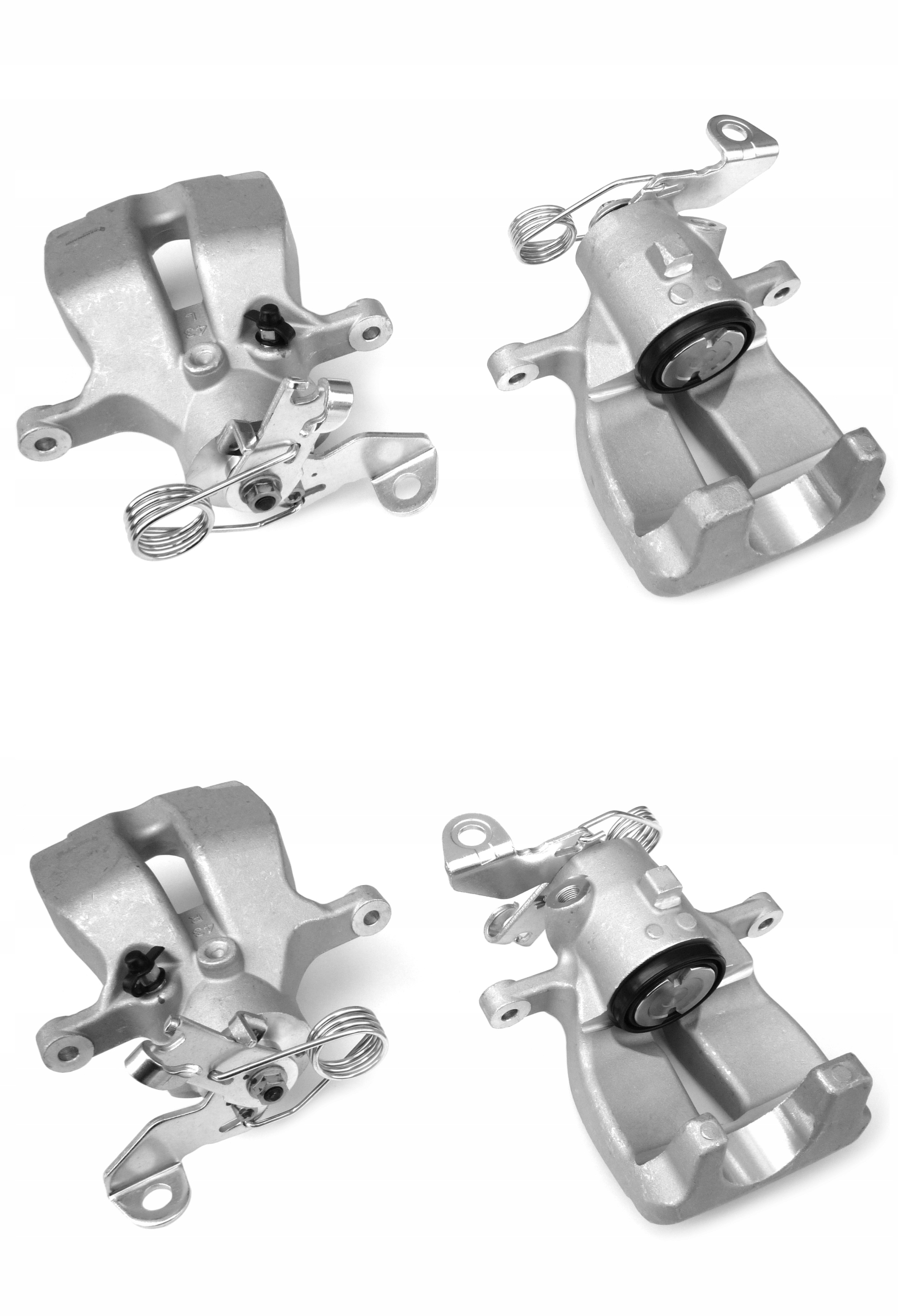 GT80-429+GT80-430 - Комплект задних зажимов для VW PHAETON 3.2 V6 4motion